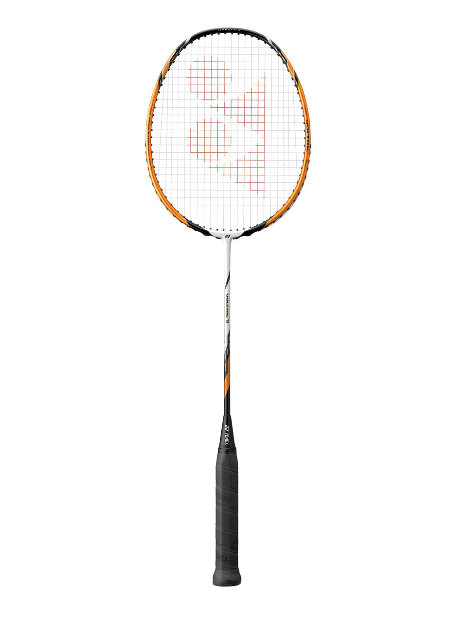 White Gold Badminton Racket
